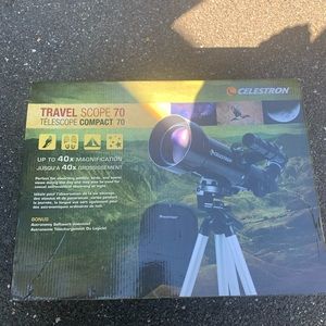 Telescope brand new Celestron compact 70